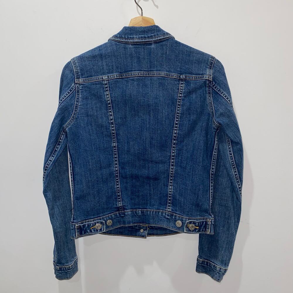 Levi Strauss Fitted Denim Jacket, Button up, Women’s Medium - Picture 3 of 9